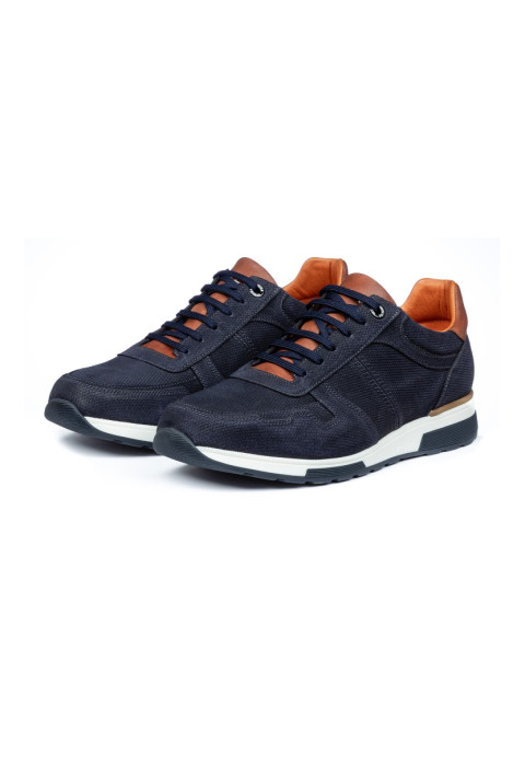 Blauw suède Positano sneaker