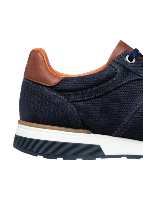 Blauw suède Positano sneaker
