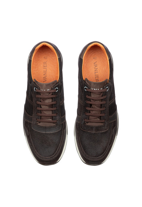 T-moro bruin suède Positano sneaker
