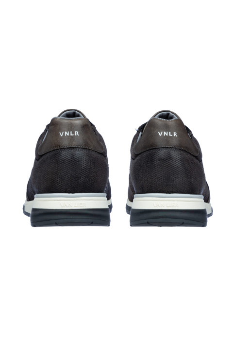 Licht grijs suède Positano sneaker