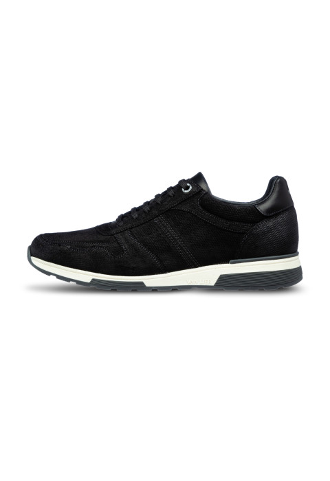 Zwart suede Positano sneaker