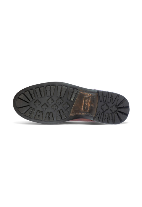 Licht Cognac gladleren Fritz boot
