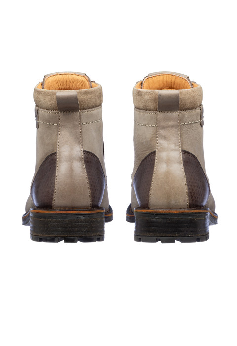Taupe nubuck Fritz boot