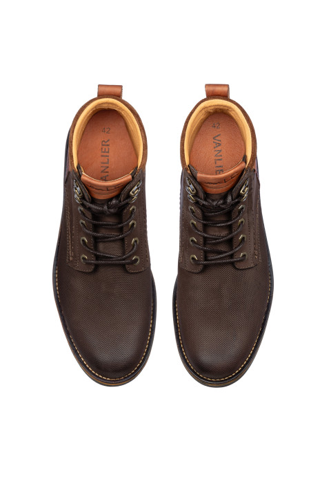 T-moro bruin nubuck Fritz boot
