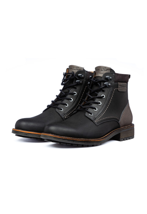 Antraciet grijs nubuck Fritz boot