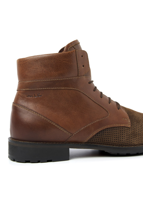 Roest cognac suède Henry boot