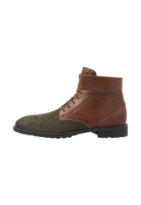 Grijs groen suède Henry boot