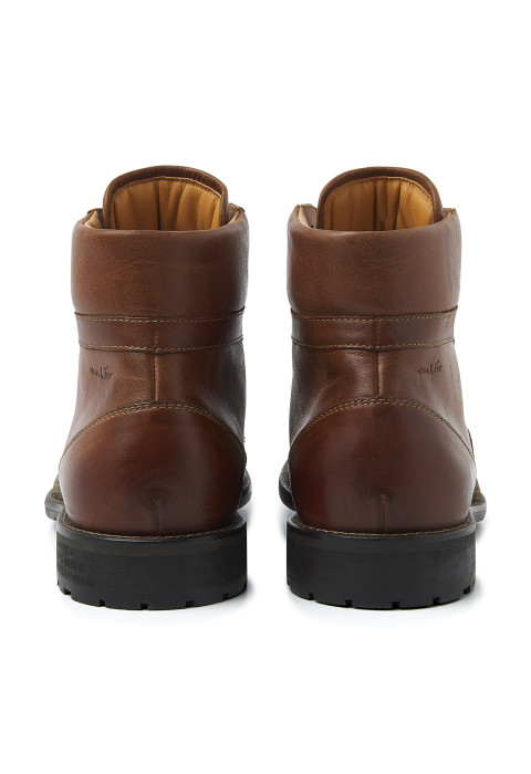 Grijs groen suède Henry boot