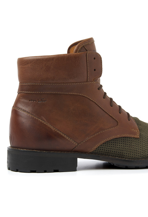 Grijs groen suède Henry boot