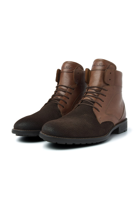 T-moro bruin suède Henry boot