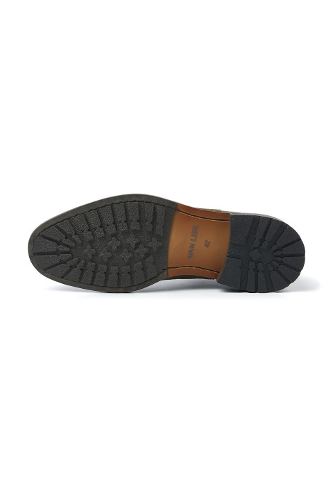 Grijs groen suède Henry chelsea boot