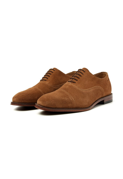 Cognac suède Madison veterschoen