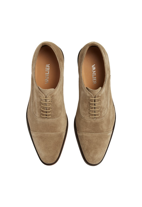 Taupe suède Madison veterschoen