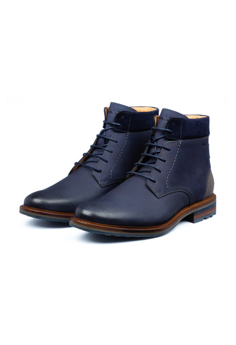 Navy nubuck Monti boot