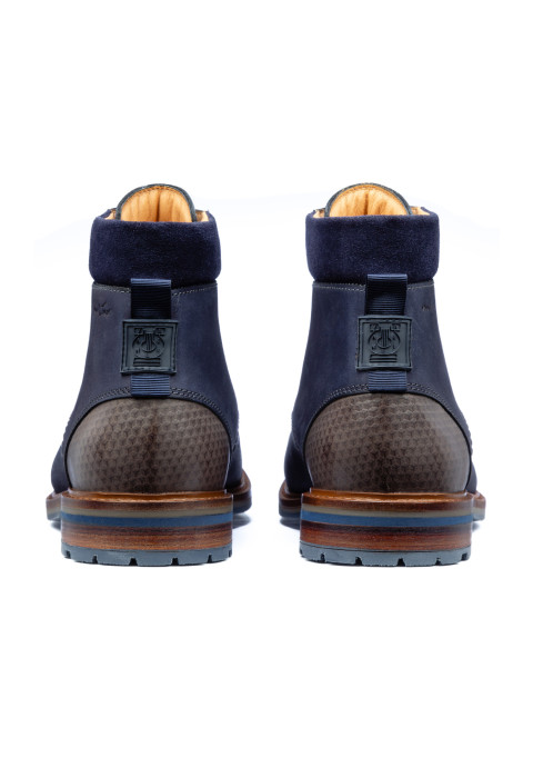 Navy nubuck Monti boot