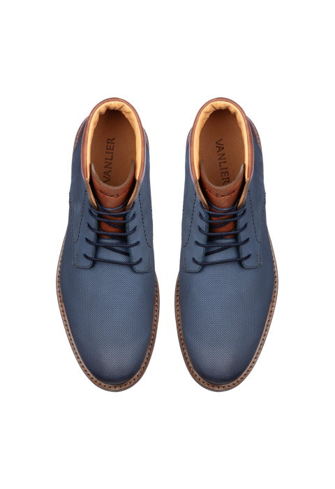 Blauw Nubuck Monti boot