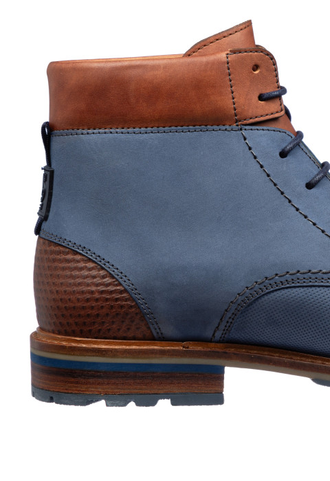 Blauw Nubuck Monti boot