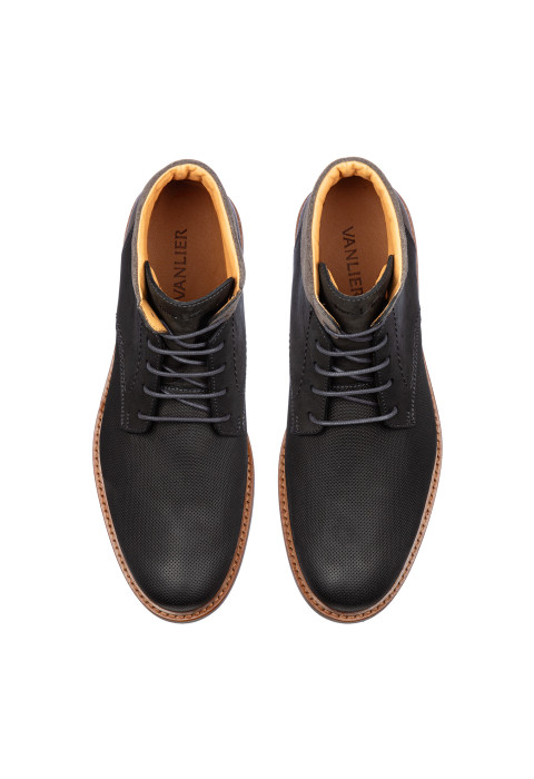 Grijs nubuck Monti boot