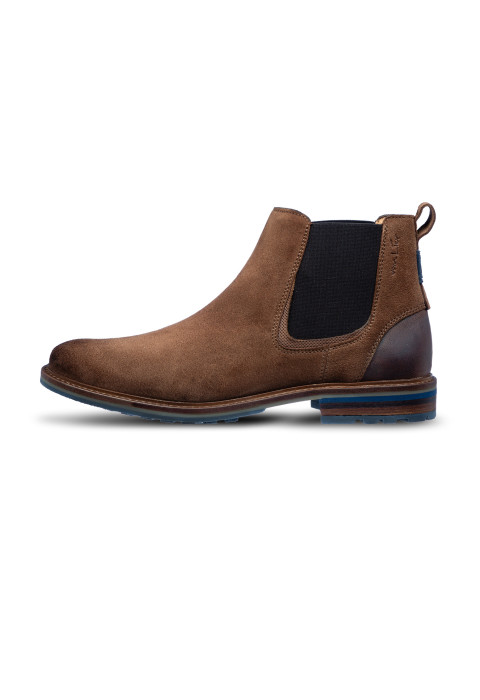 Roest Cognac suède Monti chelsea boot