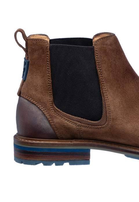 Roest Cognac suède Monti chelsea boot