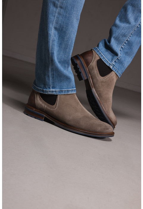 Taupe suède Monti chelsea boot