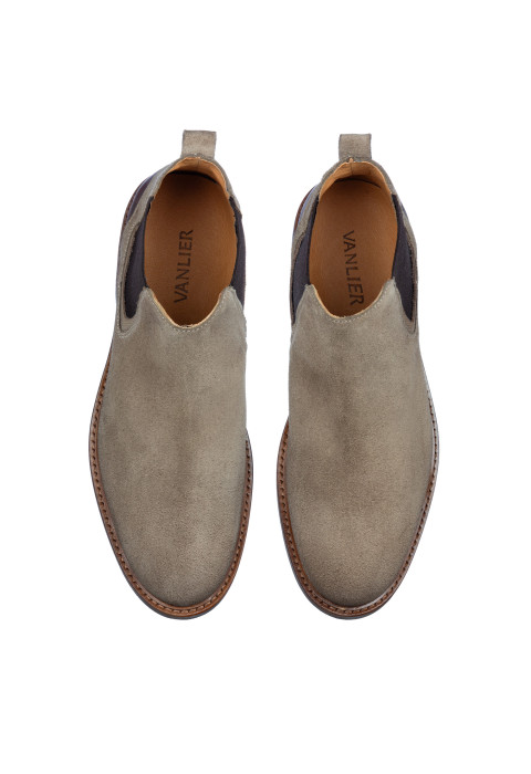 Taupe suède Monti chelsea boot