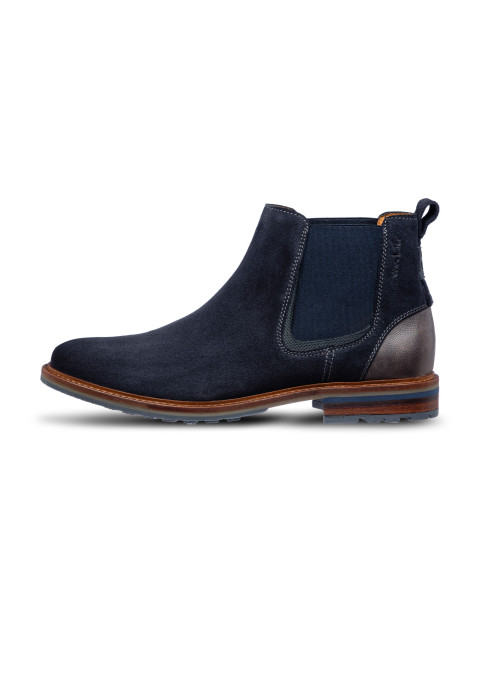 Navy suède Monti chelsea boot