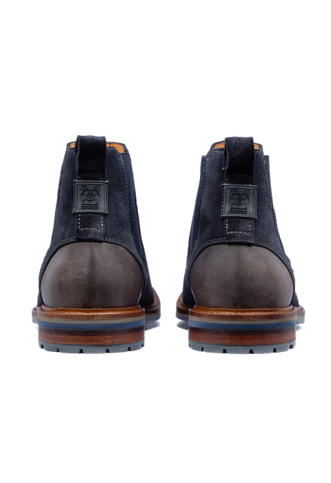 Navy suède Monti chelsea boot