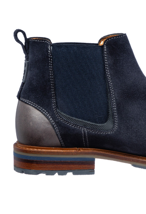 Navy suède Monti chelsea boot