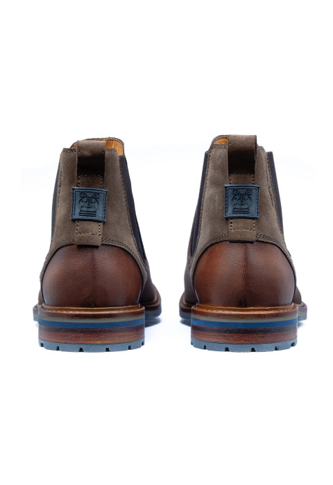T-Moro  suède Monti chelsea boot