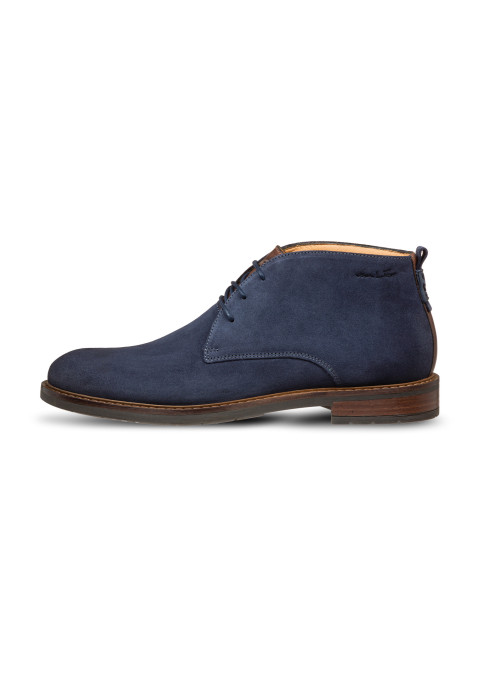  Navy suède Boston boot