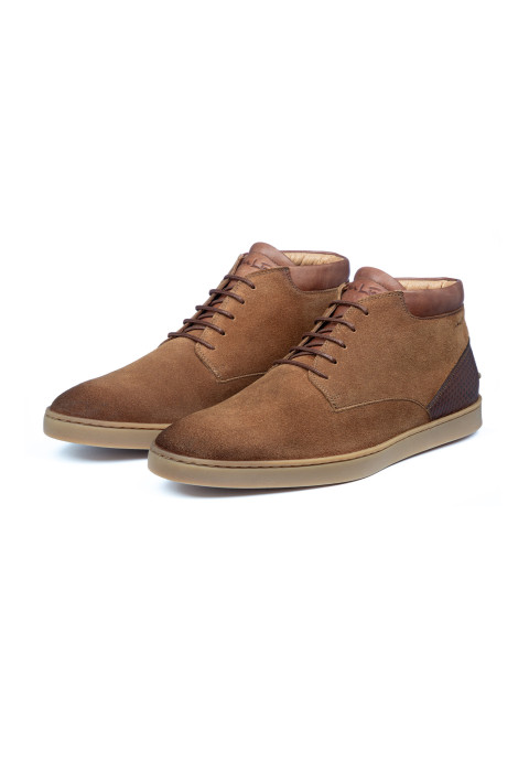 Roest cognac suède Lugano boot