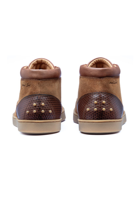 Roest cognac suède Lugano boot