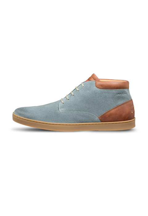 Grijs blauw suède Lugano boot