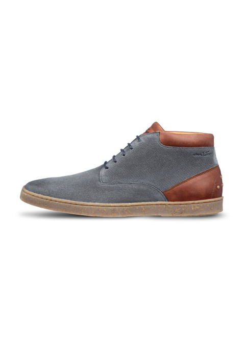 Grijs combi suède Lugano boot