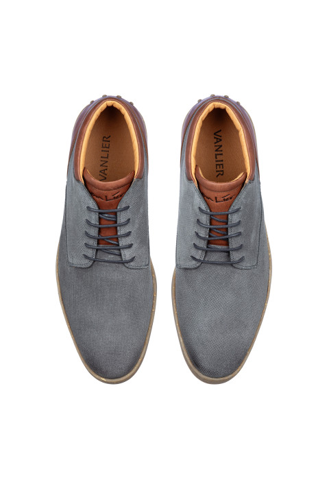 Grijs combi suède Lugano boot