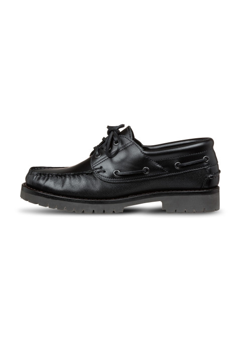 Zwart gladleren Baylands boot