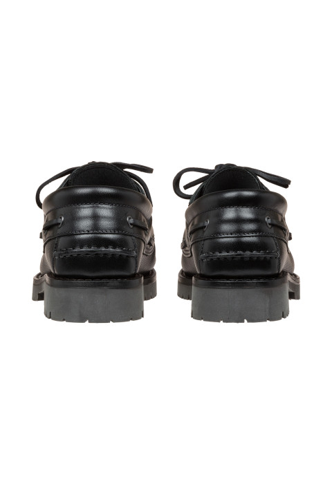 Zwart gladleren Baylands boot