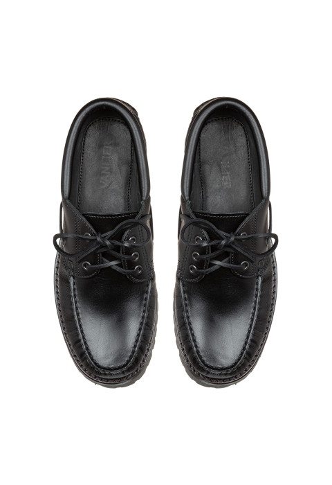 Zwart gladleren Baylands boot