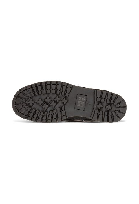 Zwart gladleren Baylands boot