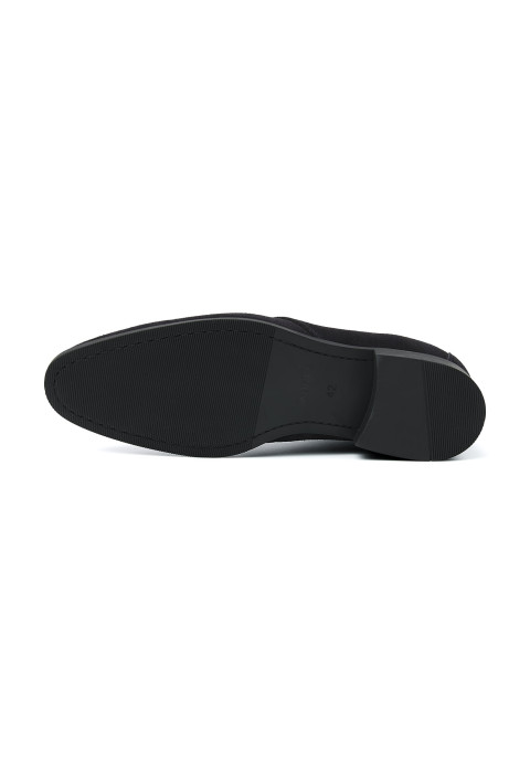 Navy suède Riva halfhoge veterschoen