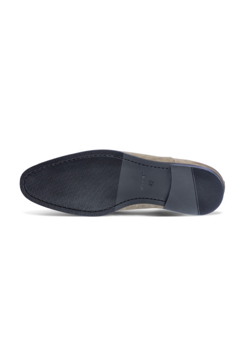  Taupe suède Riva veterschoen