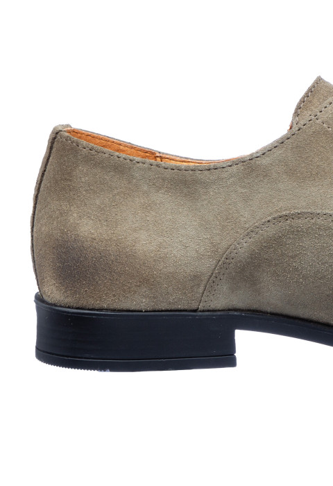  Taupe suède Riva veterschoen