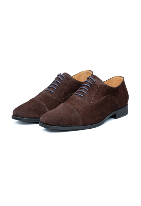 Bruin suède Riva veterschoen