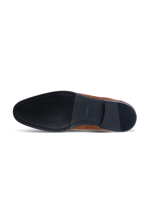 Cognac suède Riva chelsea boot