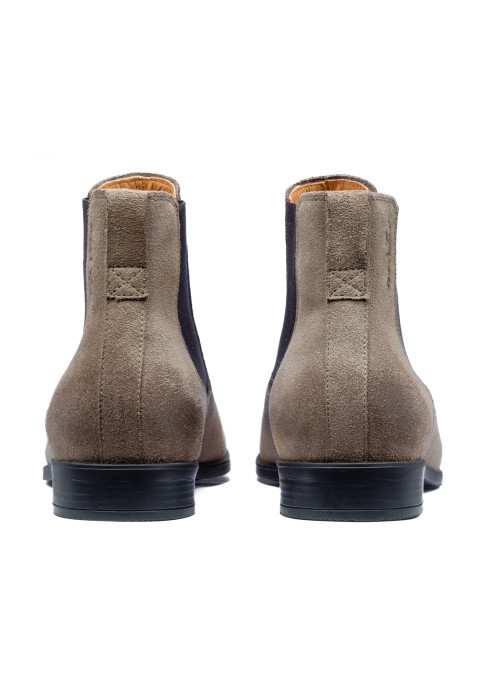 Taupe suède Riva chelsea boot