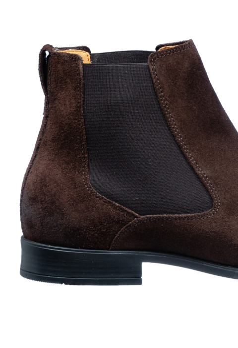 T-moro bruin suède Riva chelsea boot