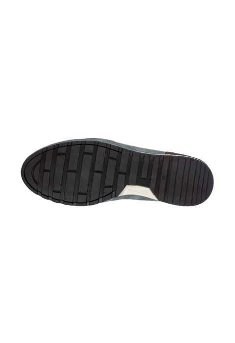Grijsblauw suède Anzano sneaker