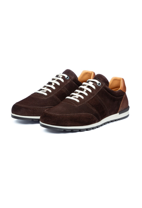 T-moro bruin suède Anzano sneaker