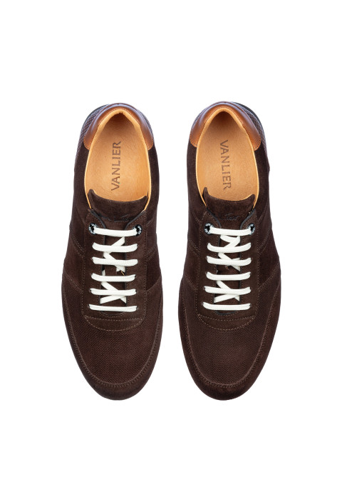 T-moro bruin suède Anzano sneaker